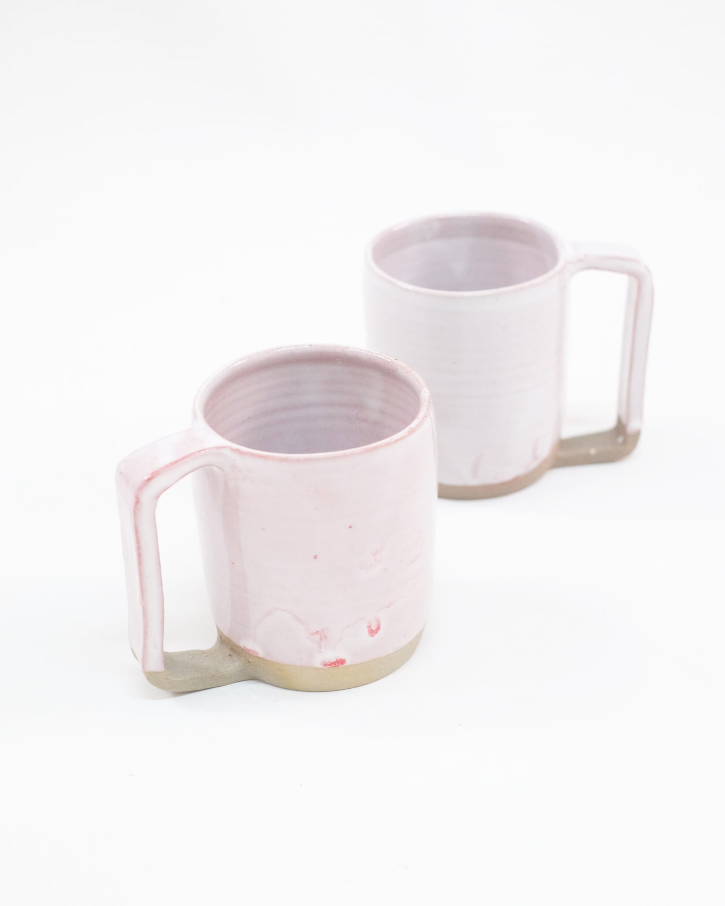 Blush Square Handle Mug