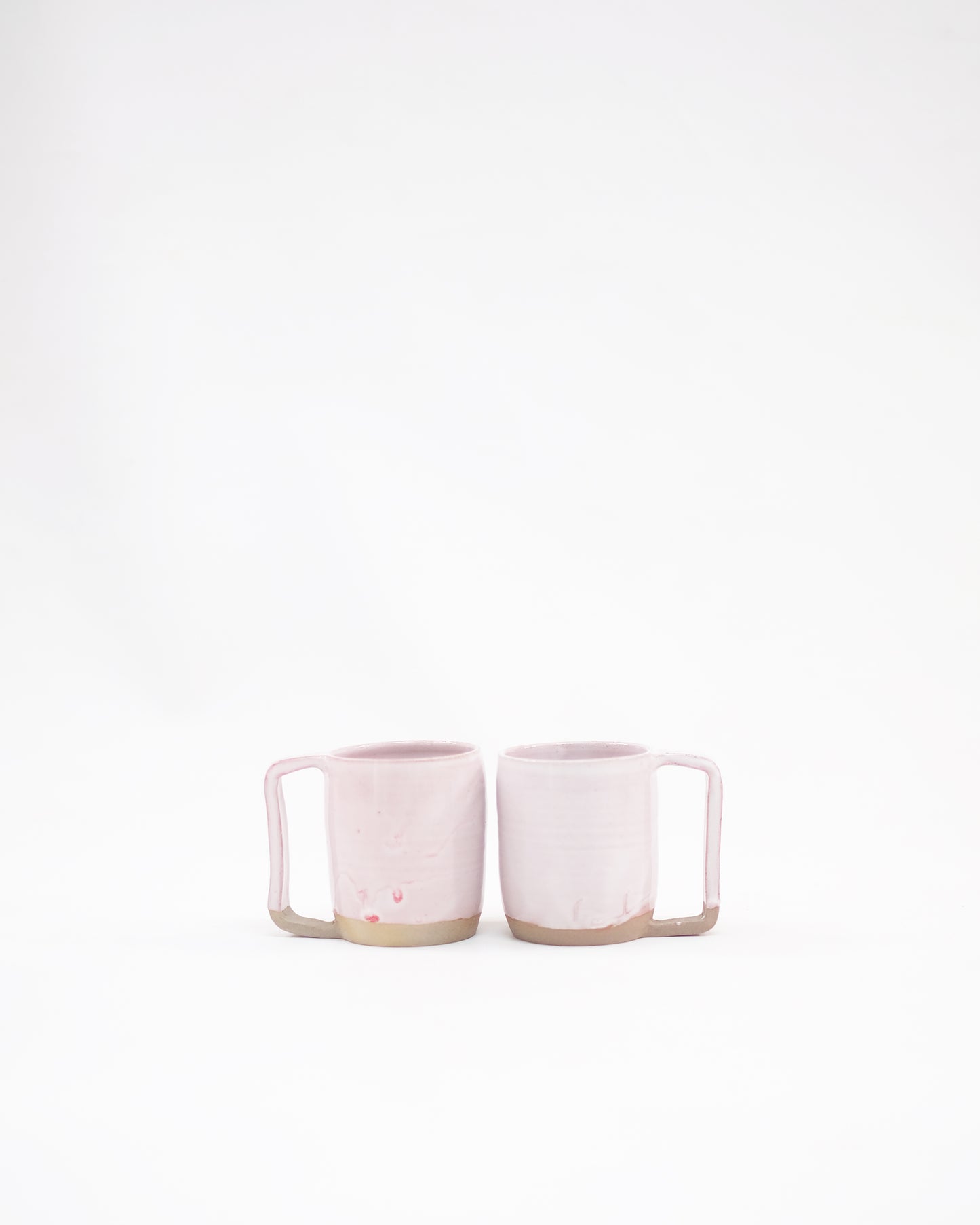 Blush Square Handle Mug