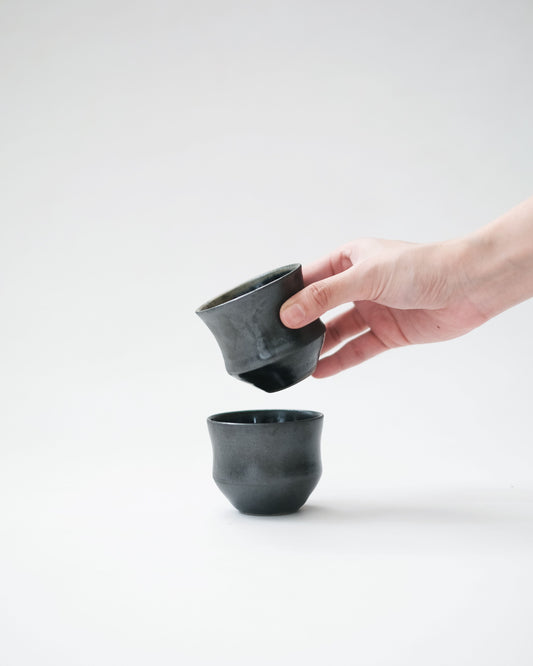 Silver Black Cup